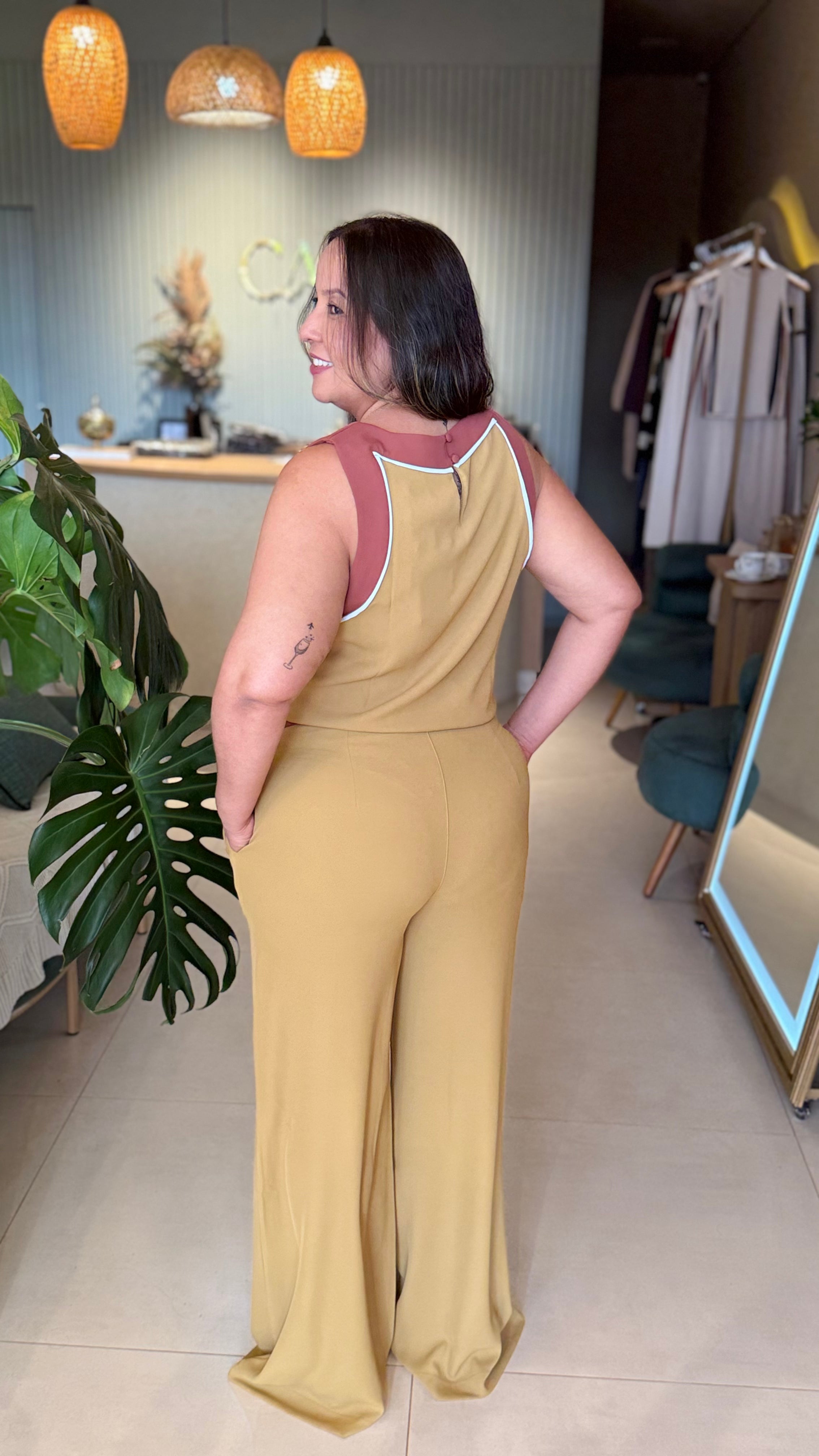 Blusa Colour blooking
Alfaiataria