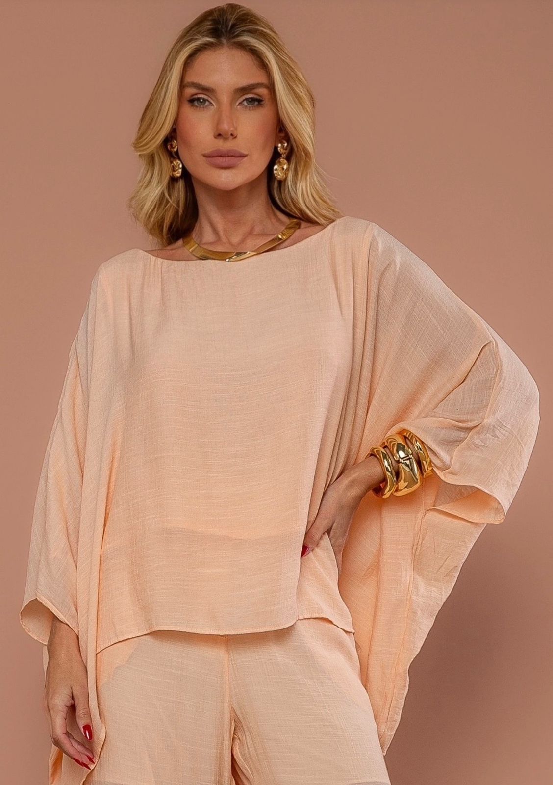 Blusa Marrakesh de Caimento Fluido