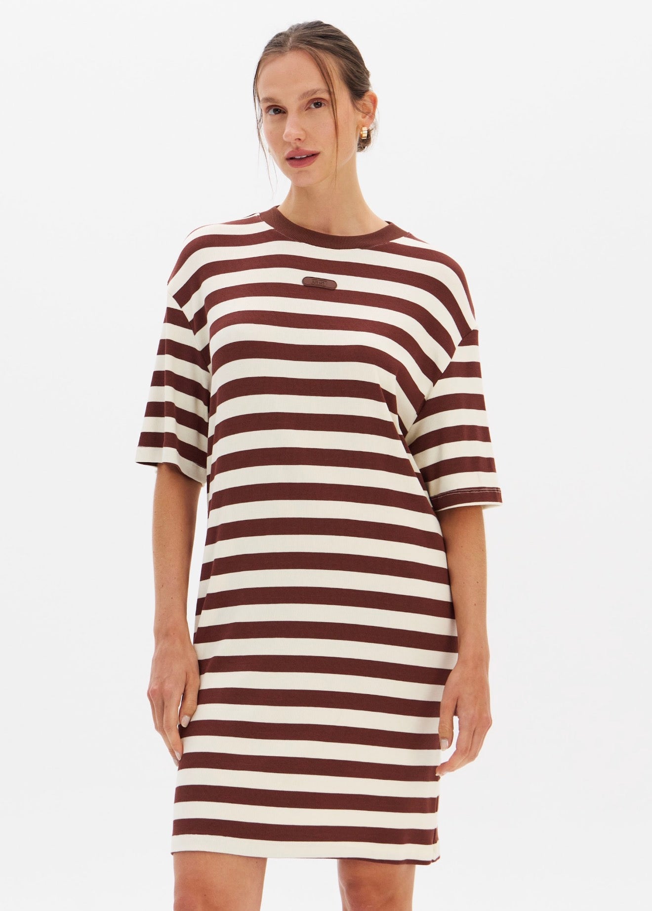 Vestido T-Dress Listrado