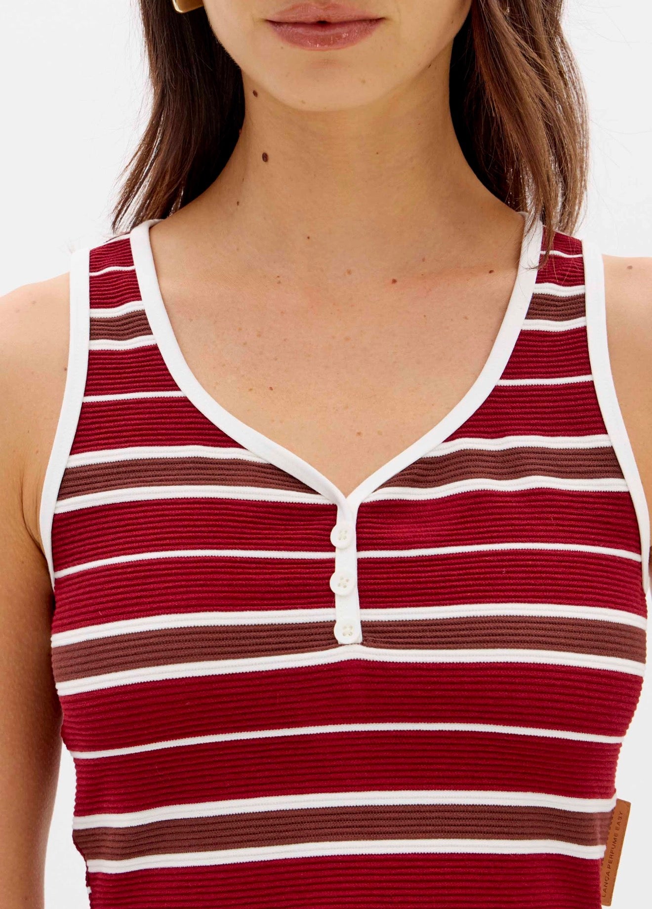 Blusa Cropped Sem Mangas