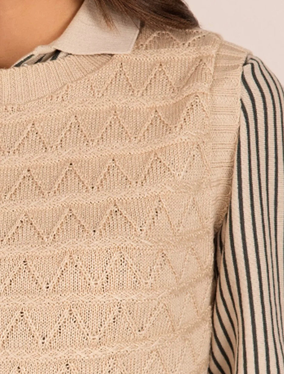 Colete Tricot Textura