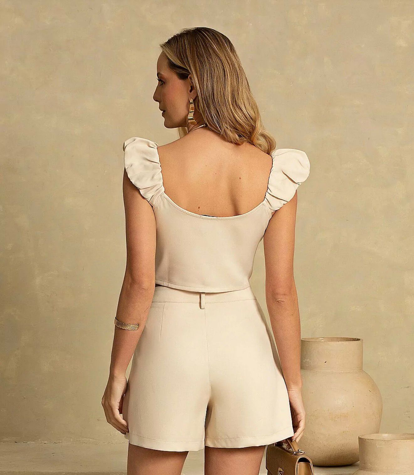 Blusa Larissa em Malha Estruturada