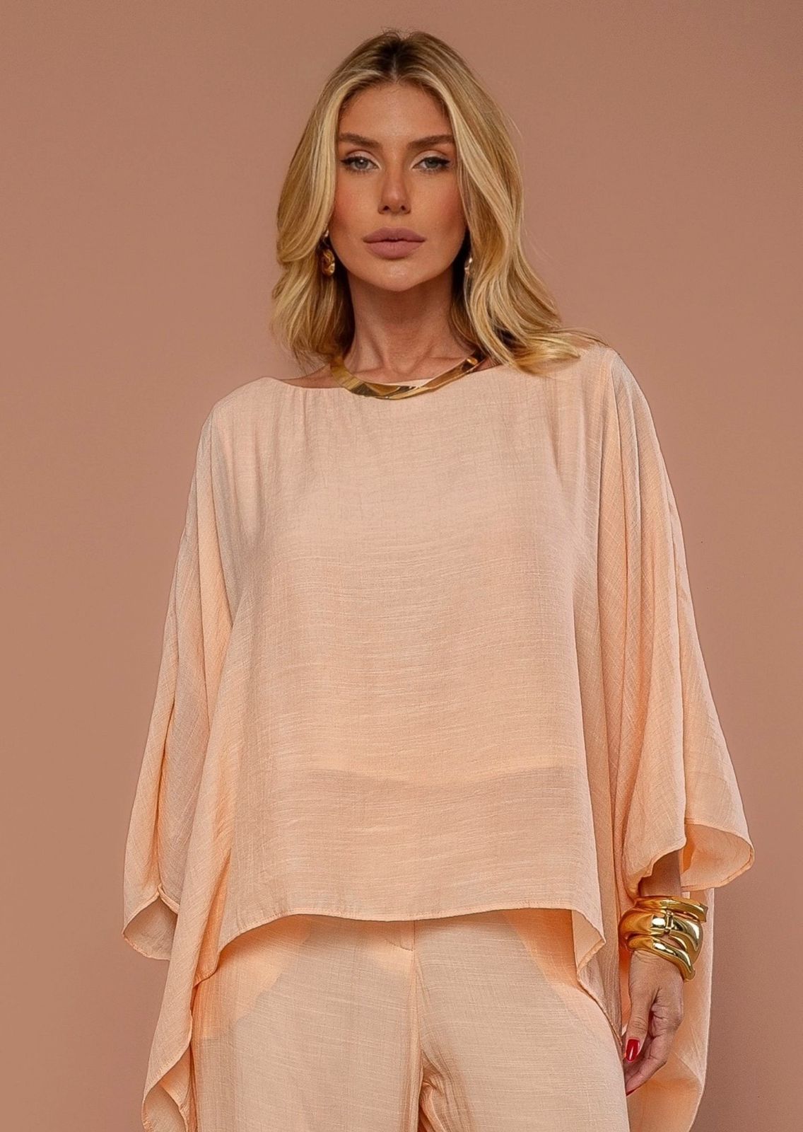 Blusa Marrakesh de Caimento Fluido